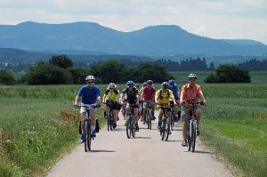 Eva Eckstein Radtour bei Balingen