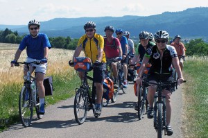 Eva Eckstein Radtour bei Balingen