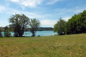 Eva Eckstein Radtour Lauchertsee    